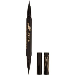 Stila Dual-Ended Waterproof Liquid Eye Liner - Intense Black